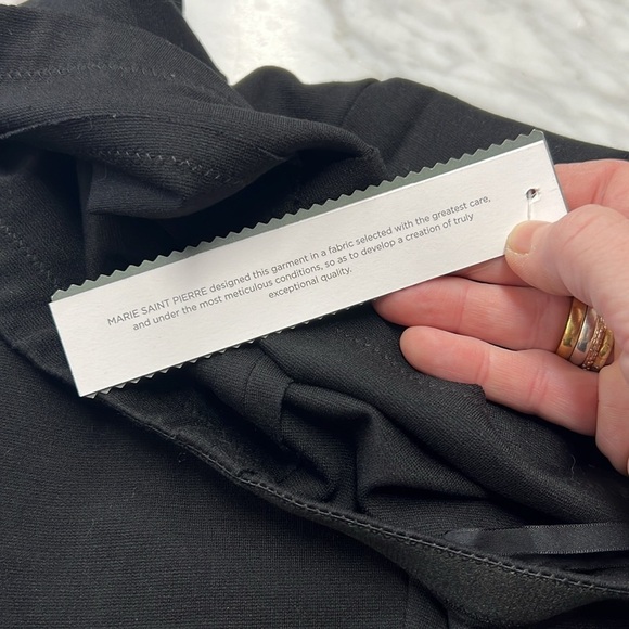 Marie Saint Pierre NWT Pull on Ponte Knit Ankle Zip Pant Size 2(M/8) - Picture 10 of 14